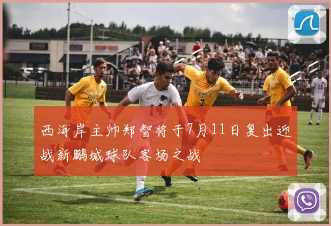 西海岸主帅郑智将于7月11日复出迎战新鹏城球队客场之战